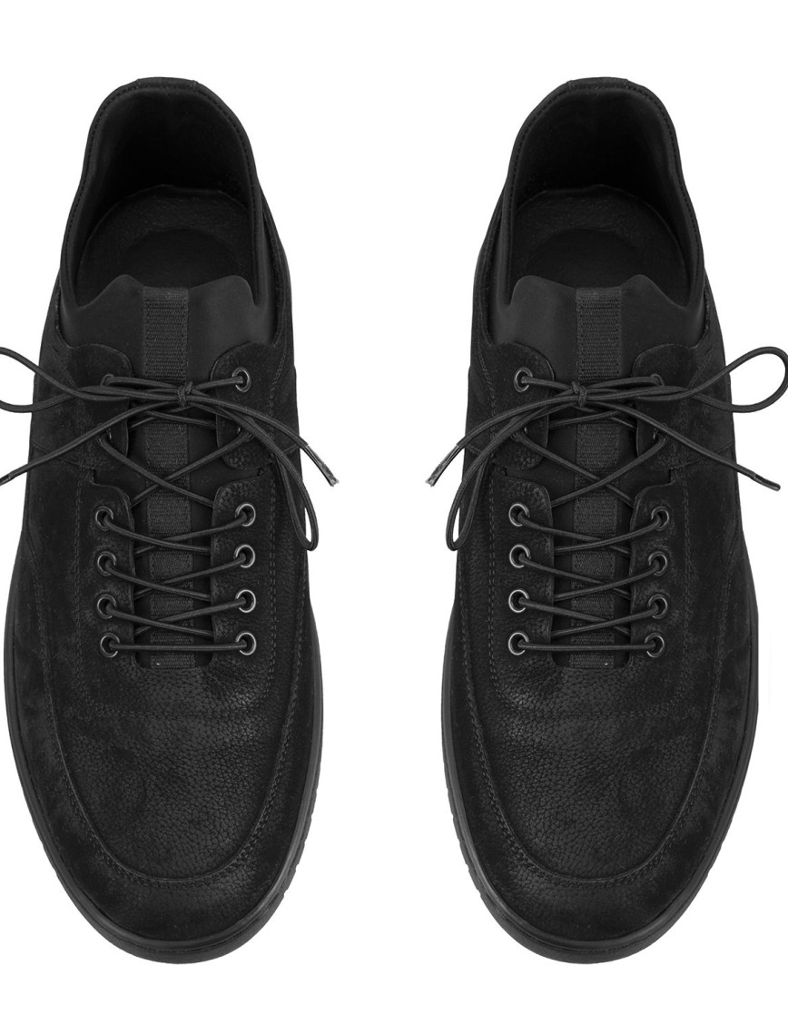 Abdiel Siyah Erkek Nubuk Deri Günlük Ayakkabı Abdiel Siyah Erkek Nubuk Deri Günlük Ayakkabı