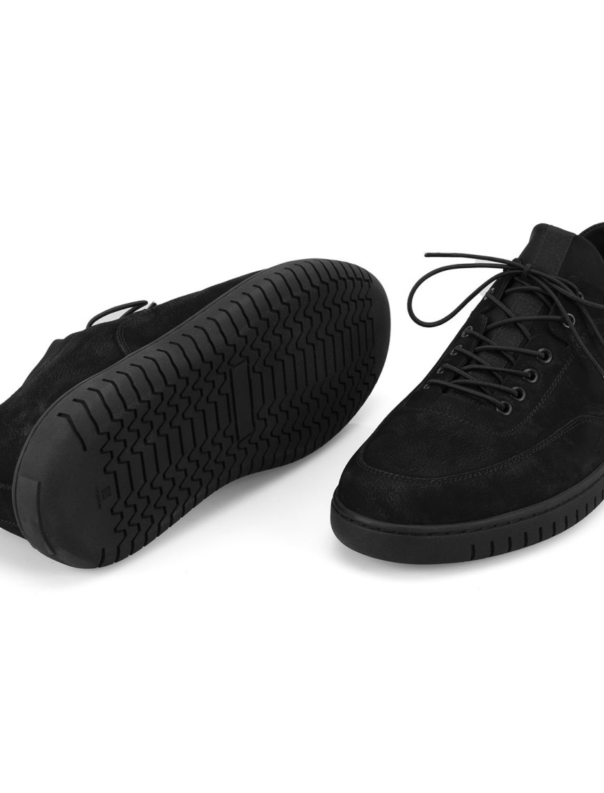 Abdiel Siyah Erkek Nubuk Deri Günlük Ayakkabı Abdiel Siyah Erkek Nubuk Deri Günlük Ayakkabı