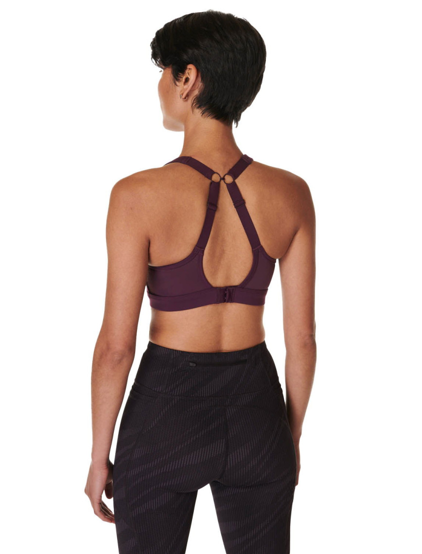Sweaty Betty Power Icon Running Kadın Mor Koşu Bra