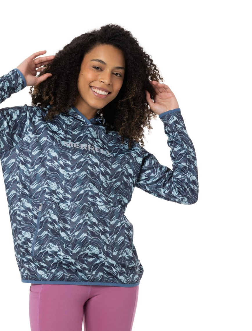 Merrell Symone Kadın Mavi Sweatshirt