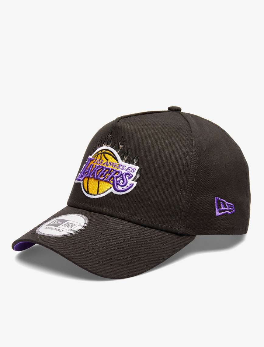 New Era 9Forty LA Lakers Unisex Siyah Şapka New Era 9Forty LA Lakers Unisex Siyah Şapka