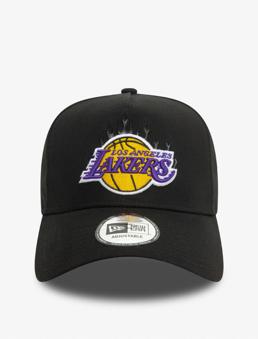 New Era 9Forty LA Lakers Unisex Siyah Şapka New Era 9Forty LA Lakers Unisex Siyah Şapka