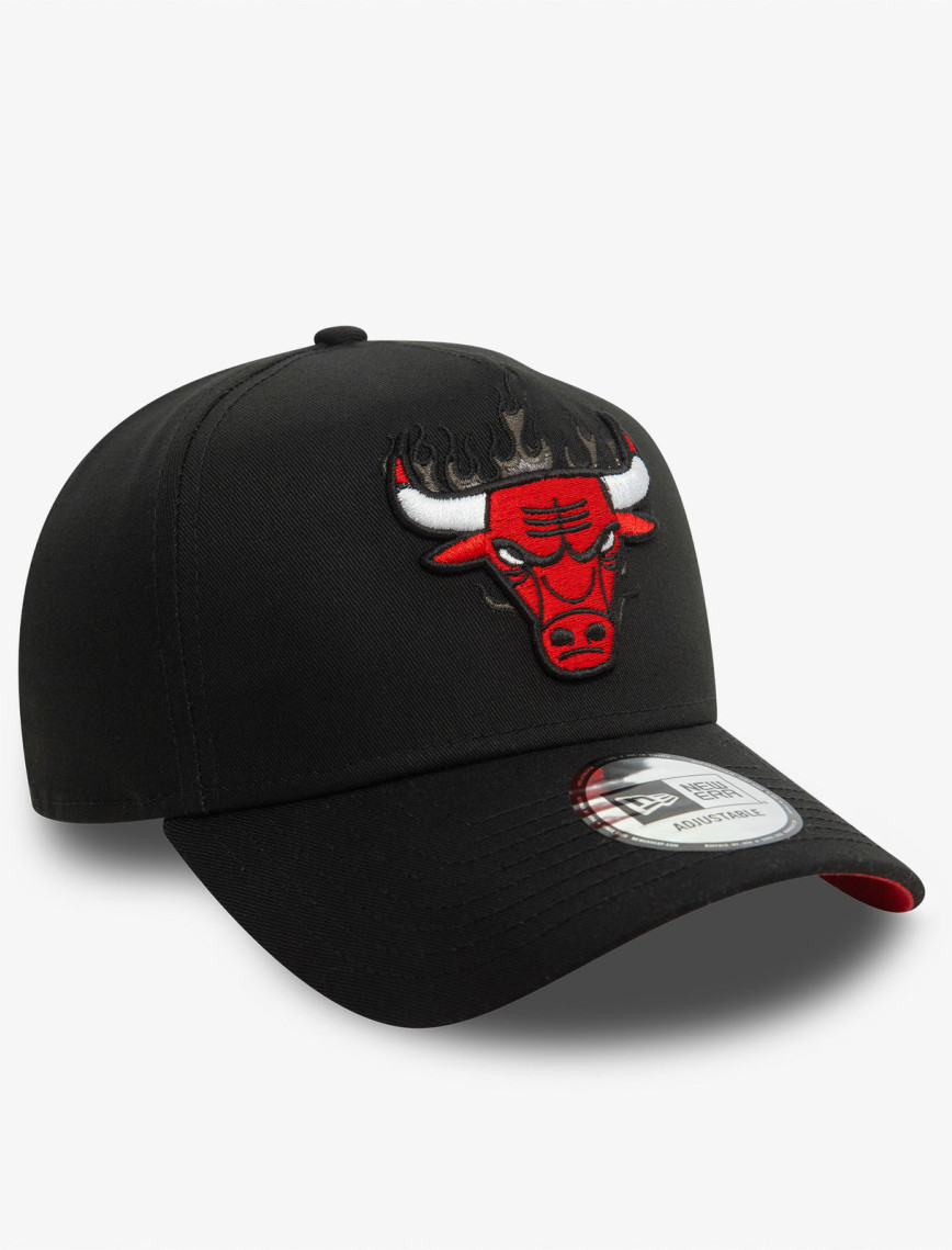 New Era 9Forty Chicago Bulls Unisex Siyah Şapka New Era 9Forty Chicago Bulls Unisex Siyah Şapka