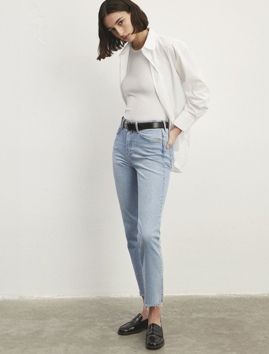 Mavi New York Classic Denim Buz Mavi Jean Pantolon 101441-86391