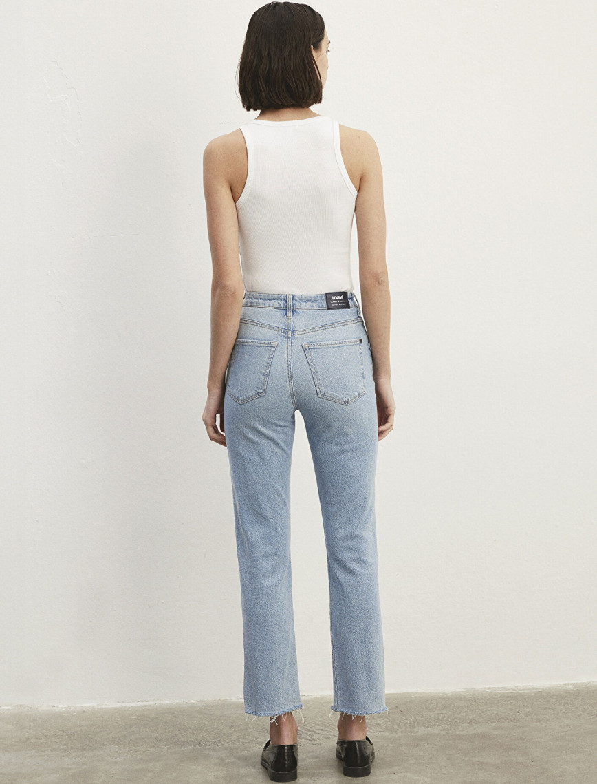 Mavi New York Classic Denim Buz Mavi Jean Pantolon 101441-86391