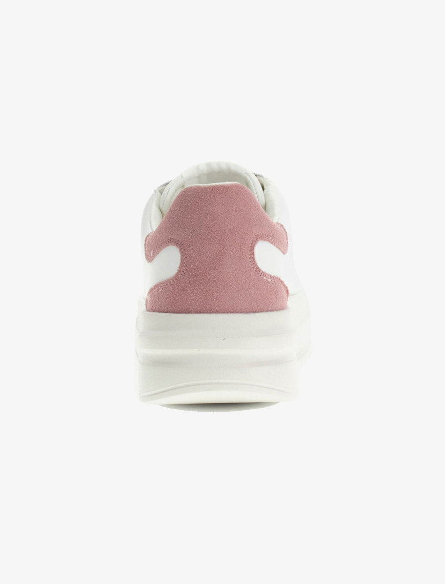 Guess Elbina Leather Kadın Pembe Sneaker Guess Elbina Leather Kadın Pembe Sneaker