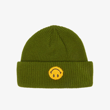 Market Smiley Upside Down Beanie Erkek Yeşil Bere Market Smiley Upside Down Beanie Erkek Yeşil Bere
