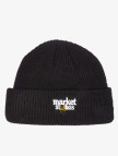 Market Smiley Upside Down Beanie Erkek Siyah Bere Market Smiley Upside Down Beanie Erkek Siyah Bere