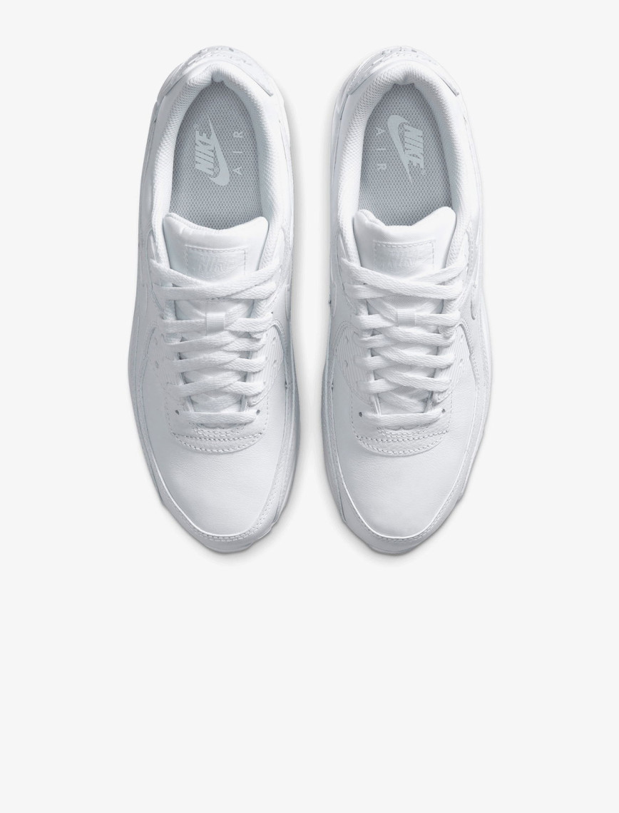 Nike Air Max 90 Leather Erkek Beyaz Spor Ayakkabı