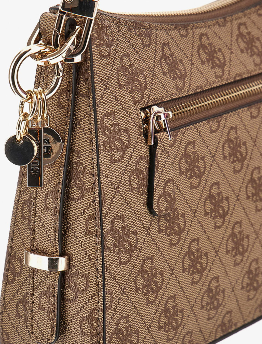 Guess Erica Kadın Kahverengi Omuz Çantası Guess Erica Kadın Kahverengi Omuz Çantası