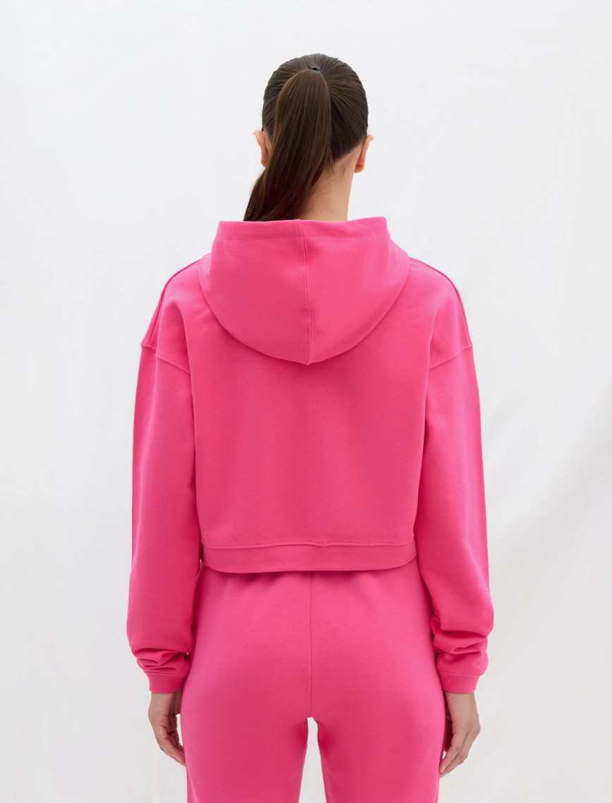Les Benjamins Essential Kadın Pembe Hoodie Les Benjamins Essential Kadın Pembe Hoodie