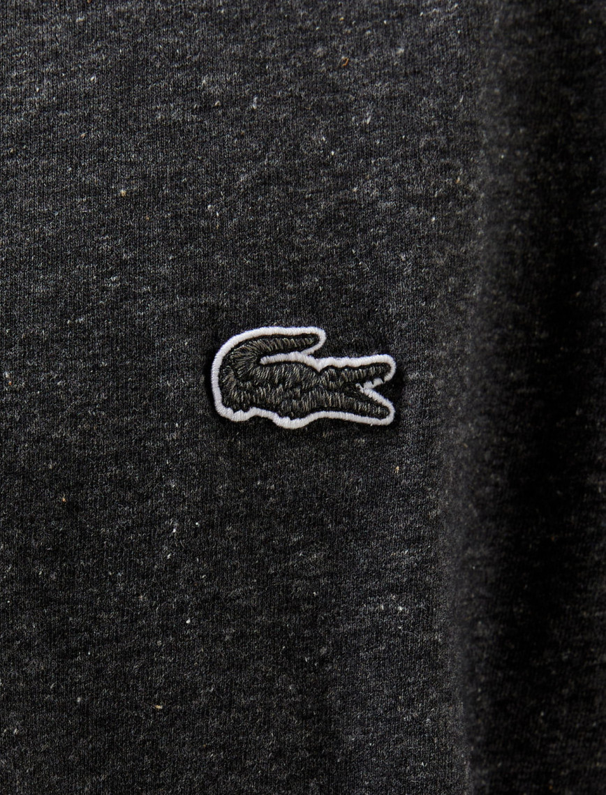 Lacoste Erkek Regular Fit Bisiklet Yaka Koyu Gri T-Shirt Lacoste Erkek Regular Fit Bisiklet Yaka Koyu Gri T-Shirt
