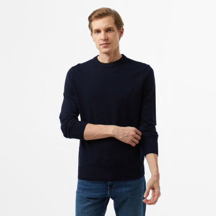 Boss Avac Erkek Lacivert Triko Boss Avac Erkek Lacivert Triko