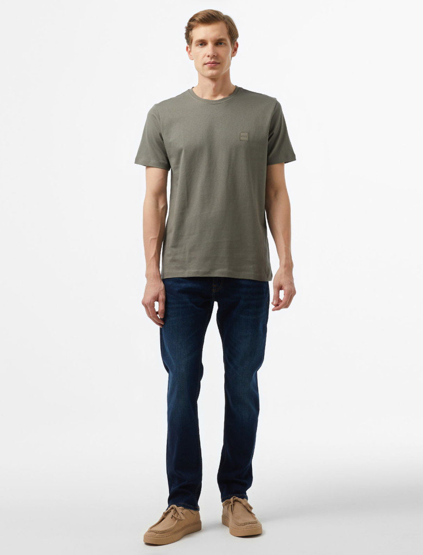 Boss Erkek Gri T-Shirt Boss Erkek Gri T-Shirt