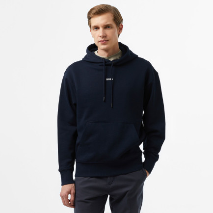 Boss Erkek Mavi Sweatshirt Boss Erkek Mavi Sweatshirt