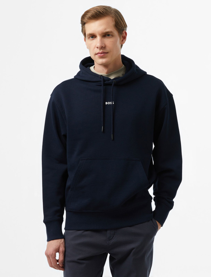 Boss Double Erkek Açık Mavi Sweatshirt Boss Double Erkek Açık Mavi Sweatshirt