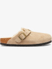 Birkenstock Boston Vl Shearling Unisex Kahverengi Terlik Birkenstock Boston Vl Shearling Unisex Kahverengi Terlik
