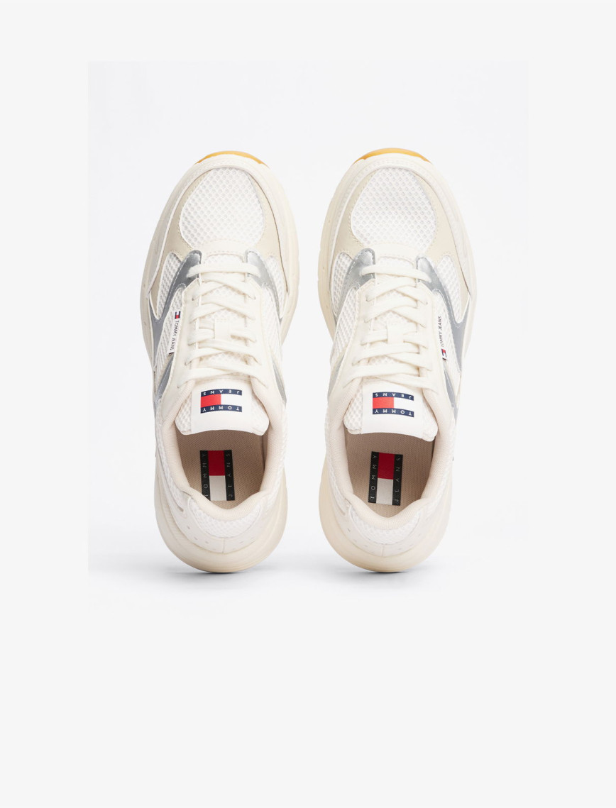 Tommy Hilfiger The Coney Metallic Kadın Bej Spor Ayakkabı