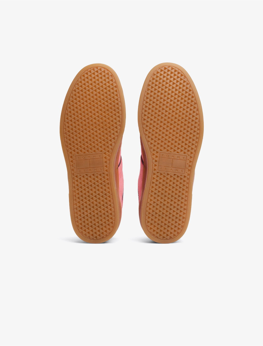 Tommy Hilfiger The Greenwich Suede Kadın Pembe Sneaker Tommy Hilfiger The Greenwich Suede Kadın Pembe Sneaker