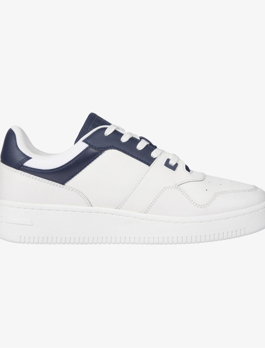 Tommy Jeans Retro Basket Erkek Siyah Sneaker Tommy Jeans Retro Basket Erkek Siyah Sneaker