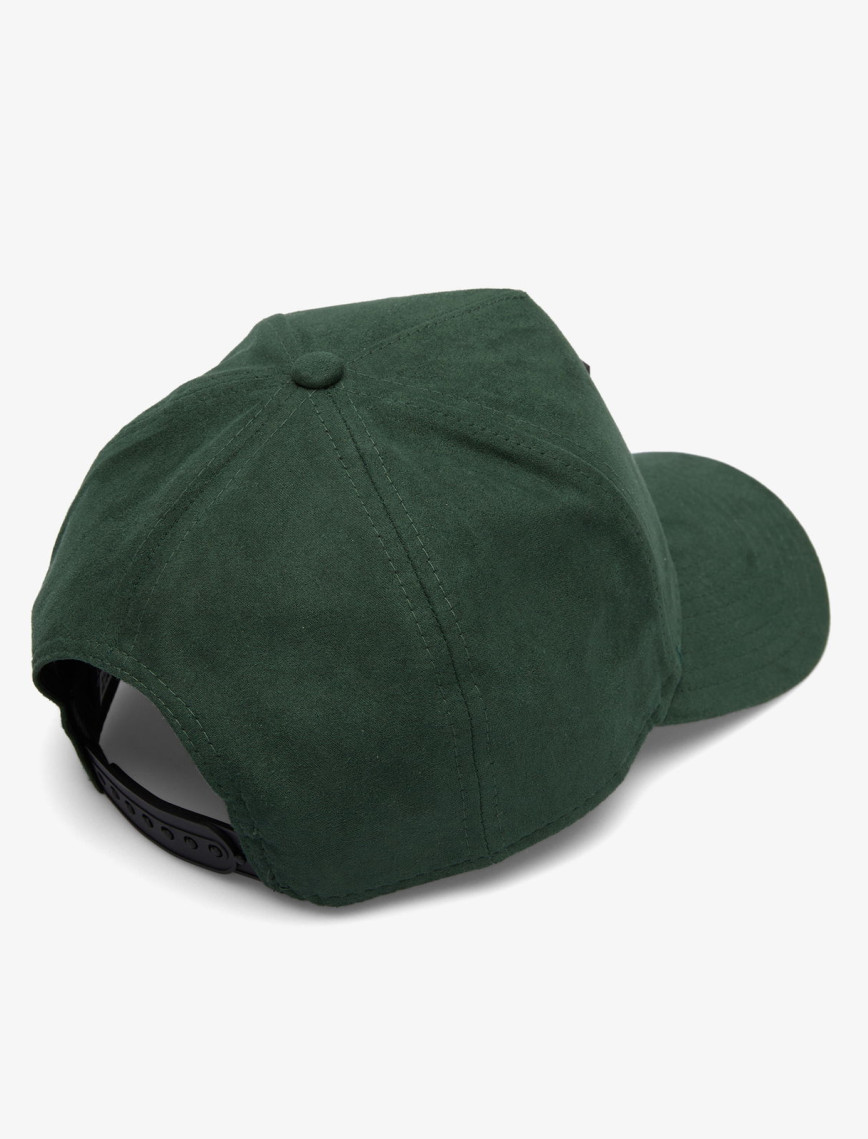 New Era Faux Suede Eframe Losdod Dkg Unisex Yeşil Şapka