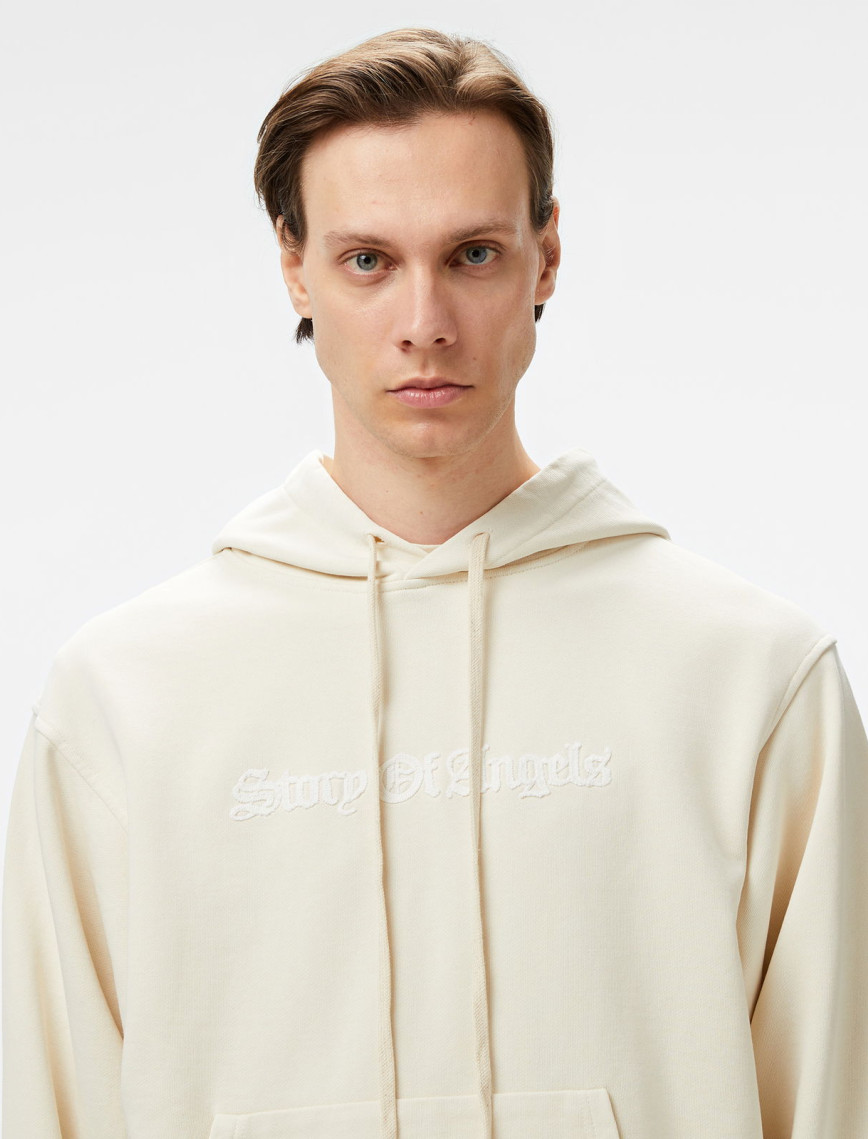 Story Of Angels Budha Dream Romance Erkek Krem Hoodie Story Of Angels Budha Dream Romance Erkek Krem Hoodie