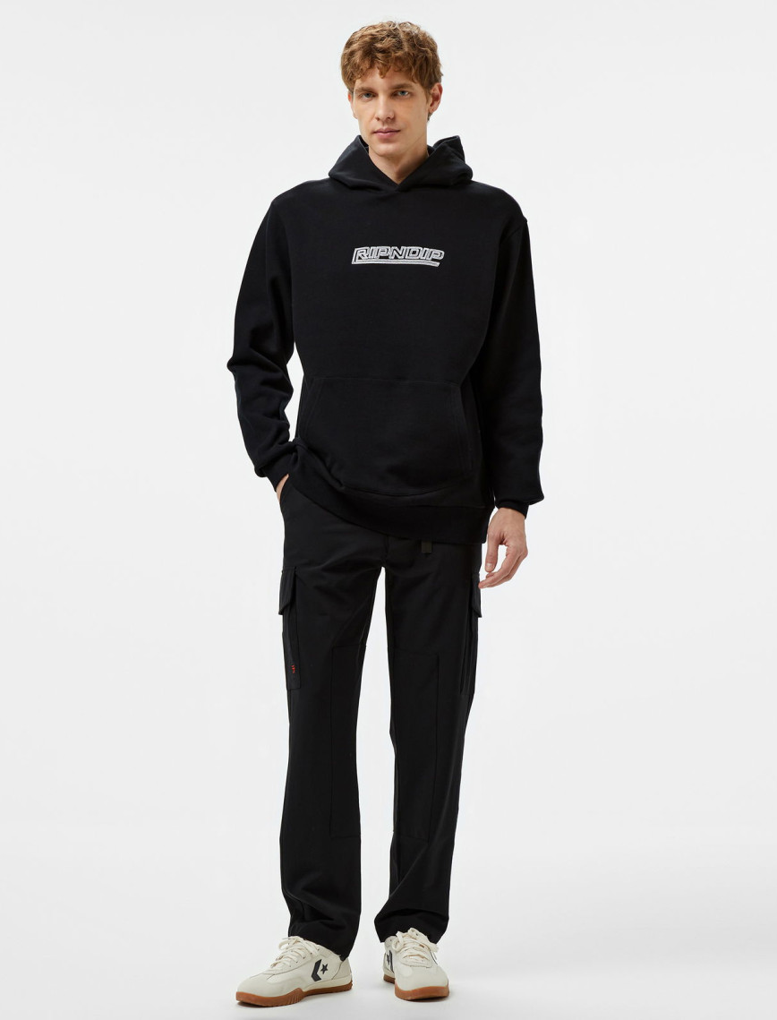 Ripndip Robo Nerm Erkek Siyah Hoodie Ripndip Robo Nerm Erkek Siyah Hoodie
