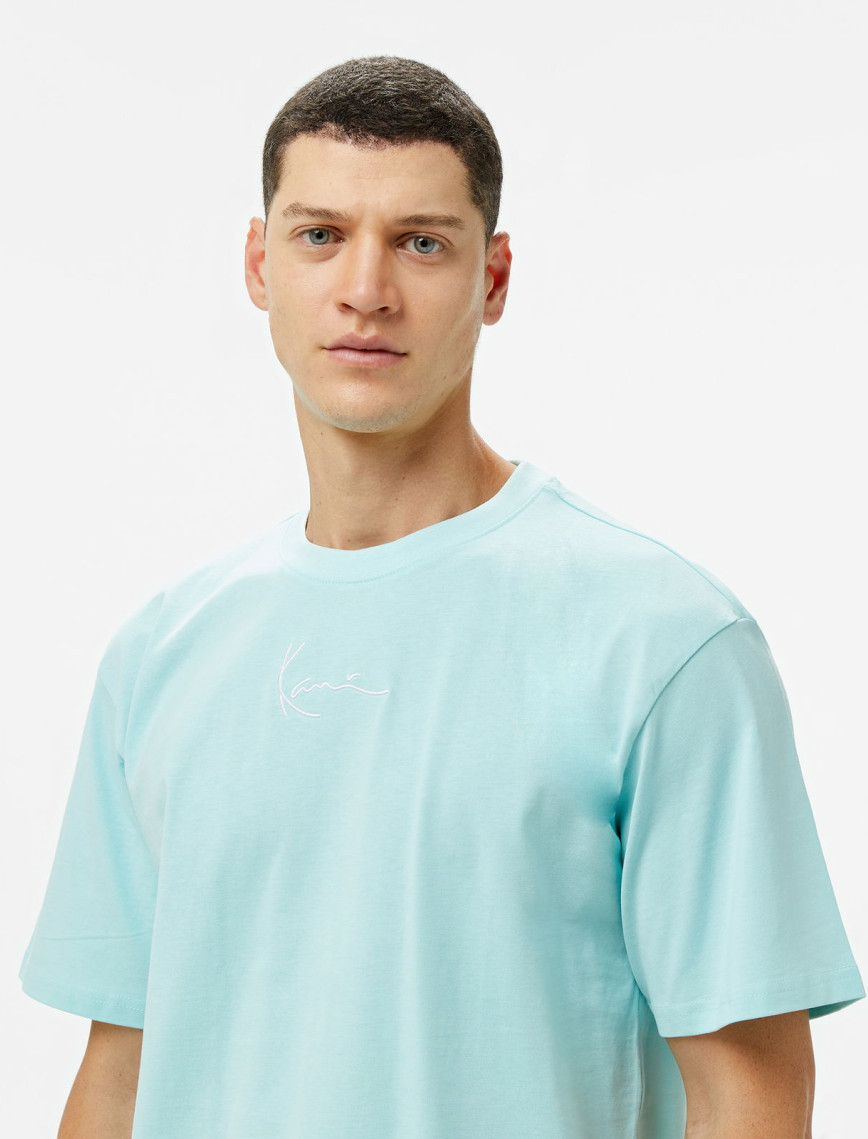 Karl Kani Small Signature Essential Erkek Lacivert T-Shirt Karl Kani Small Signature Essential Erkek Lacivert T-Shirt
