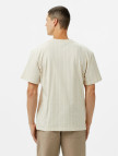 Karl Kani Small Signature Essential Pinstripe Erkek Krem T-Shirt