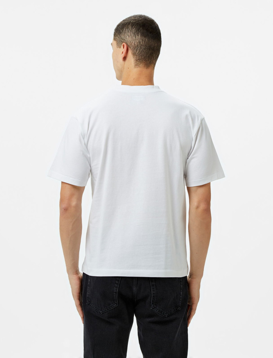 Market Hunter Bear Erkek Beyaz T-Shirt