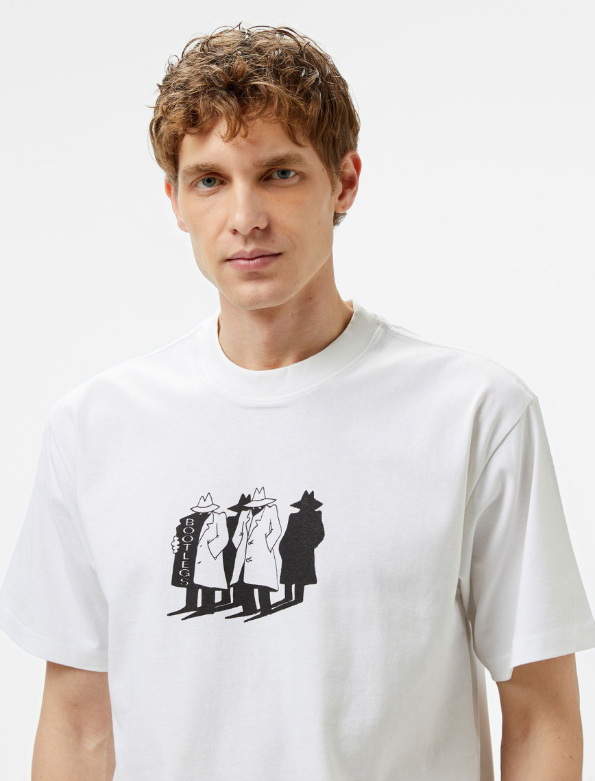 Market Call My Dealer Erkek Beyaz T-Shirt Market Call My Dealer Erkek Beyaz T-Shirt