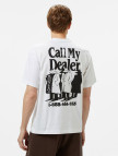 Market Call My Dealer Erkek Beyaz T-Shirt Market Call My Dealer Erkek Beyaz T-Shirt
