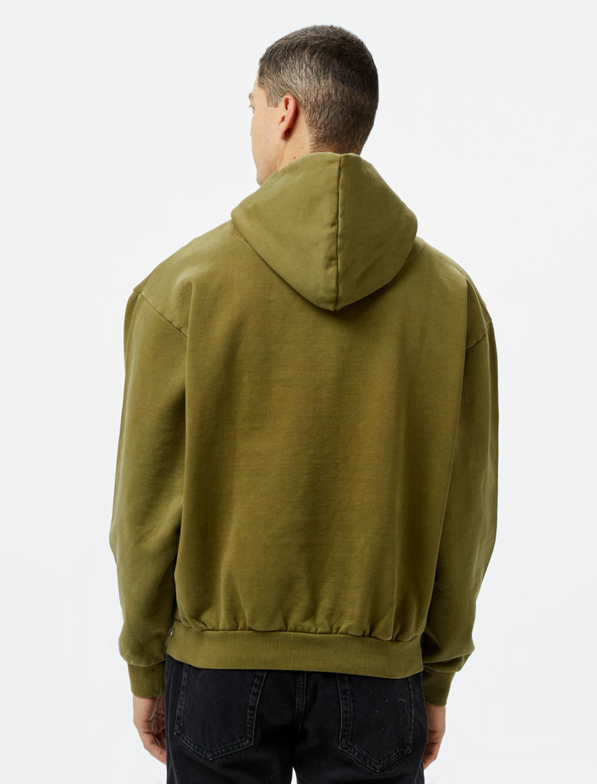 Karl Kani Serif Teddy Erkek Gri Hoodie