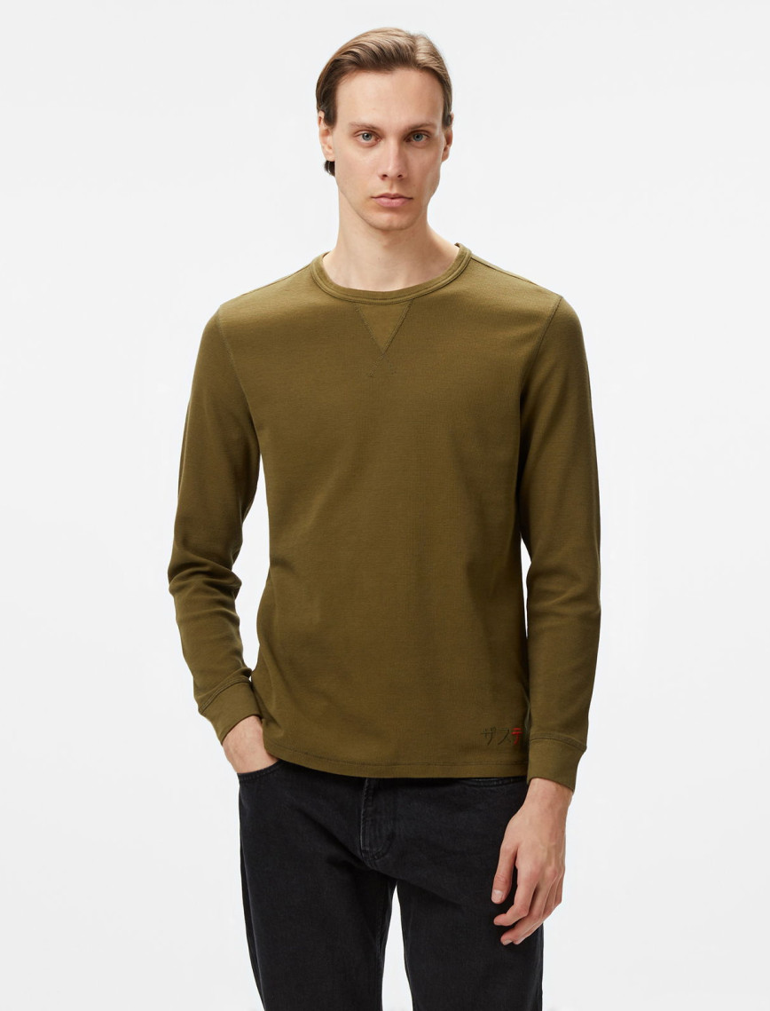 The Stay Line Tsls7Uge06 Erkek Krem T-Shirt The Stay Line Tsls7Uge06 Erkek Krem T-Shirt