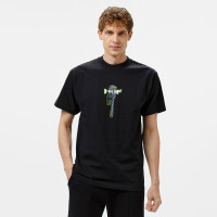 HUF Vise Erkek Siyah Tişört HUF Vise Erkek Siyah Tişört