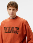 The Hundreds Layer Crewneck Erkek Kahverengi Sweatshirt The Hundreds Layer Crewneck Erkek Kahverengi Sweatshirt