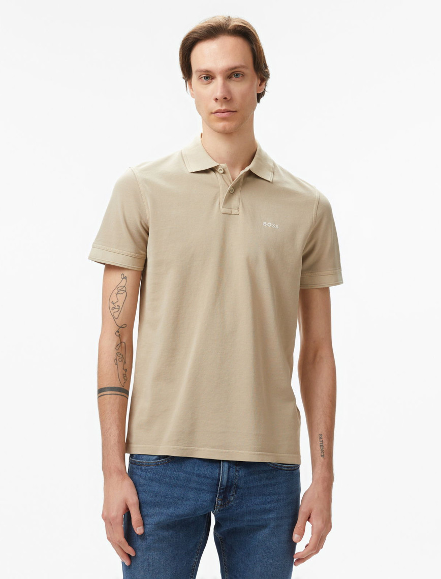 Boss Prime Erkek Beyaz Polo Boss Prime Erkek Beyaz Polo