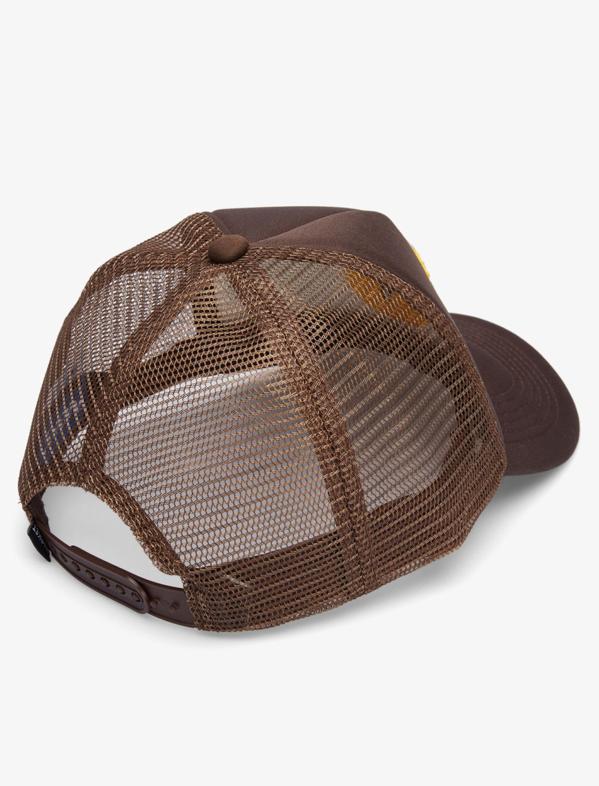 Market Smiley Upside Down Erkek Kahverengi Şapka Market Smiley Upside Down Erkek Kahverengi Şapka