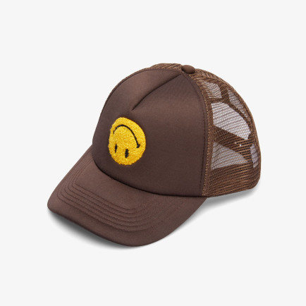 Market Smiley Upside Down Erkek Kahverengi Şapka Market Smiley Upside Down Erkek Kahverengi Şapka