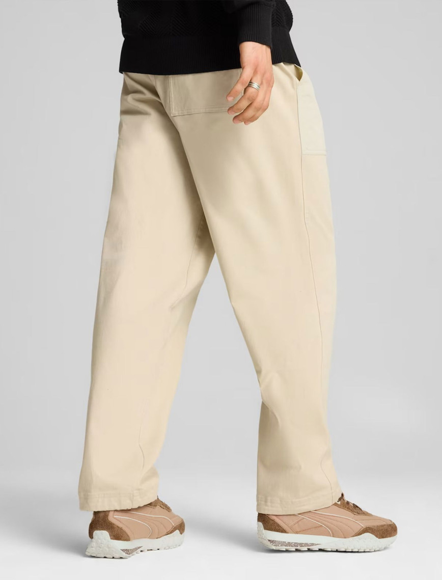 Puma Downtown Parachute Unisex Bej Pantolon Puma Downtown Parachute Unisex Bej Pantolon