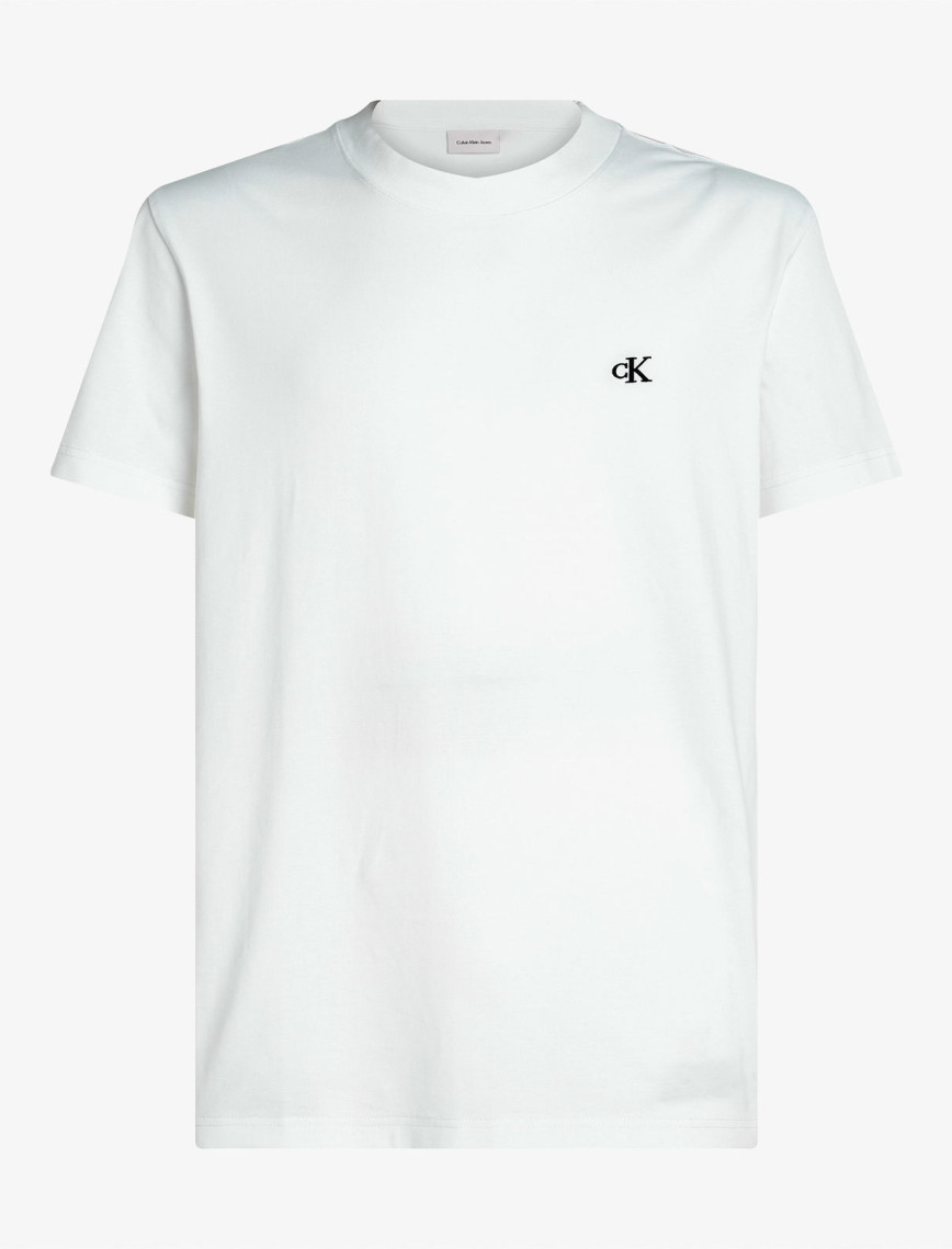 Calvin Klein Heavy Regular Erkek Beyaz T-Shirt Calvin Klein Heavy Regular Erkek Beyaz T-Shirt