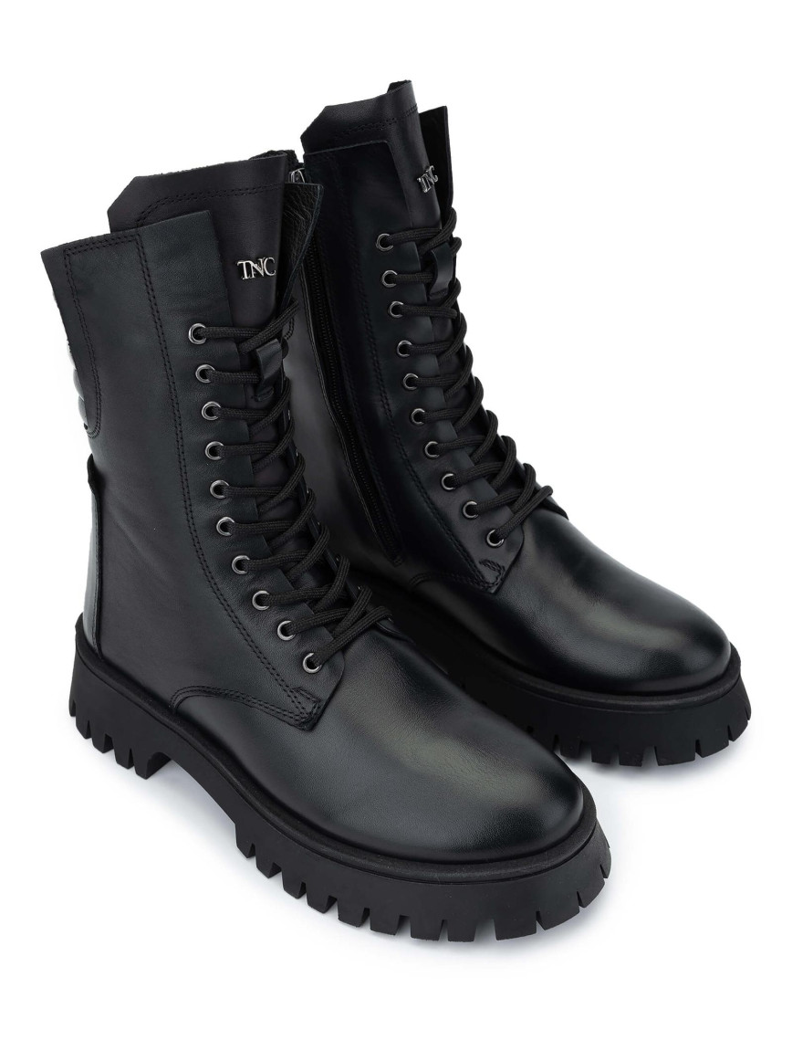 Tamer Tanca Kadın Hakiki Deri Siyah Deri Casual Bot Tamer Tanca Kadın Hakiki Deri Siyah Deri Casual Bot