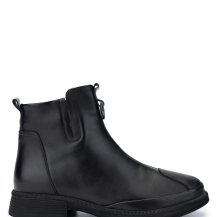 Tamer Tanca Kadın Hakiki Deri Siyah Deri Casual Bot Tamer Tanca Kadın Hakiki Deri Siyah Deri Casual Bot