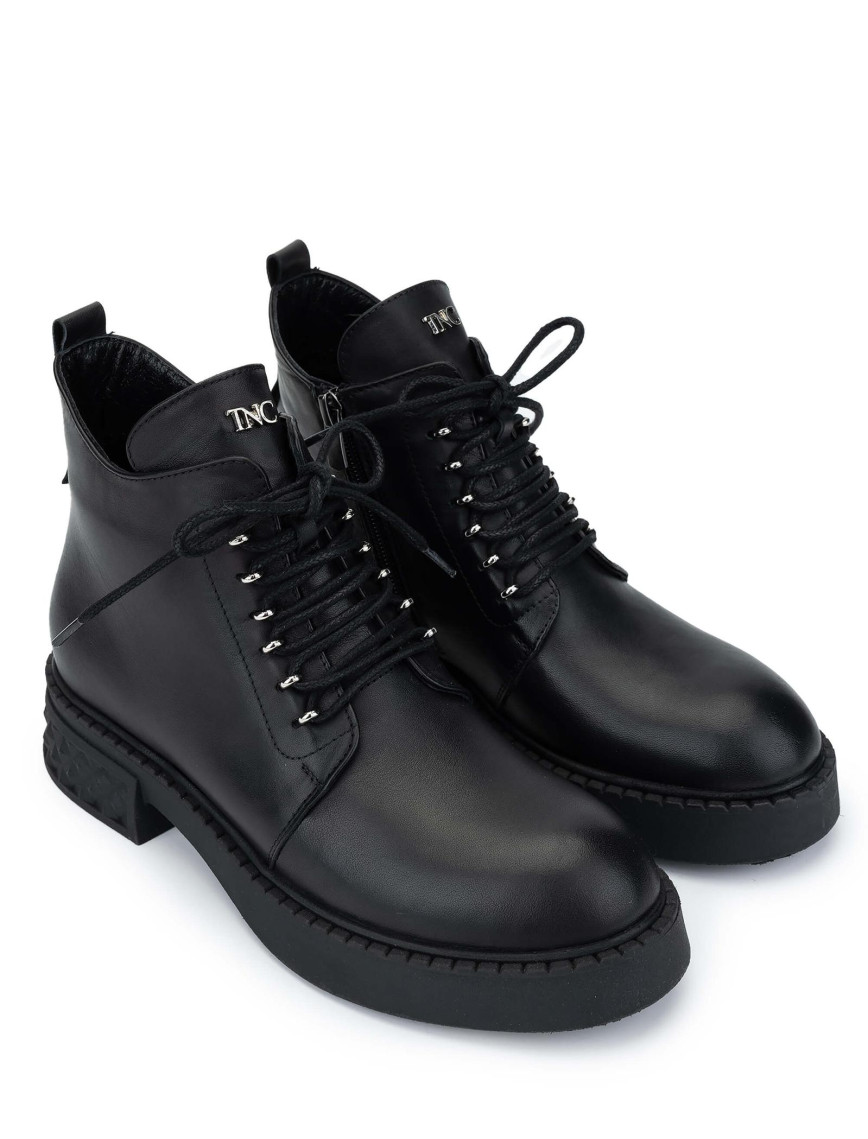 Tamer Tanca Kadın Hakiki Deri Siyah Deri Casual Bot Tamer Tanca Kadın Hakiki Deri Siyah Deri Casual Bot