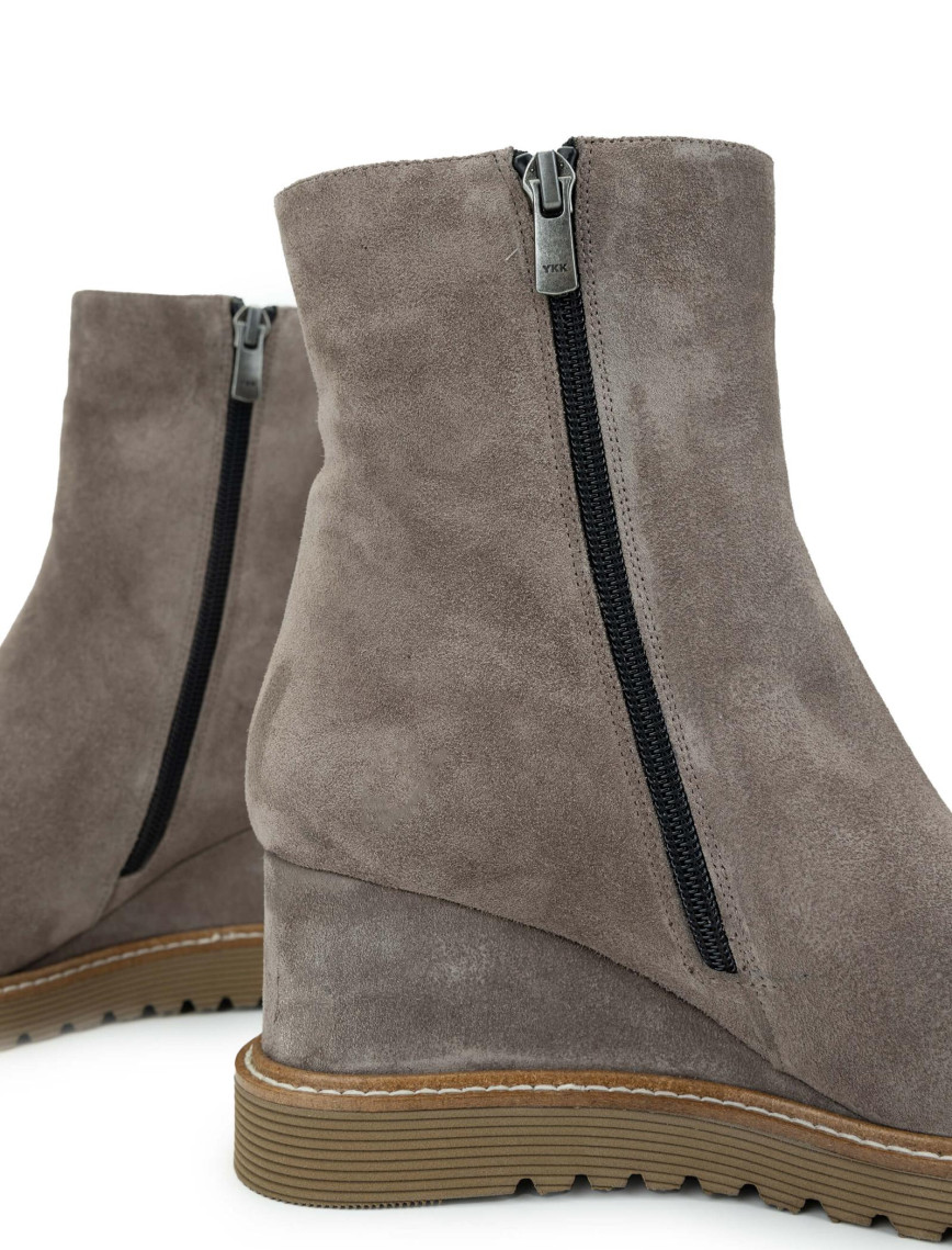 Tamer Tanca Kadın Hakiki Deri Vizon Süet Casual Bot