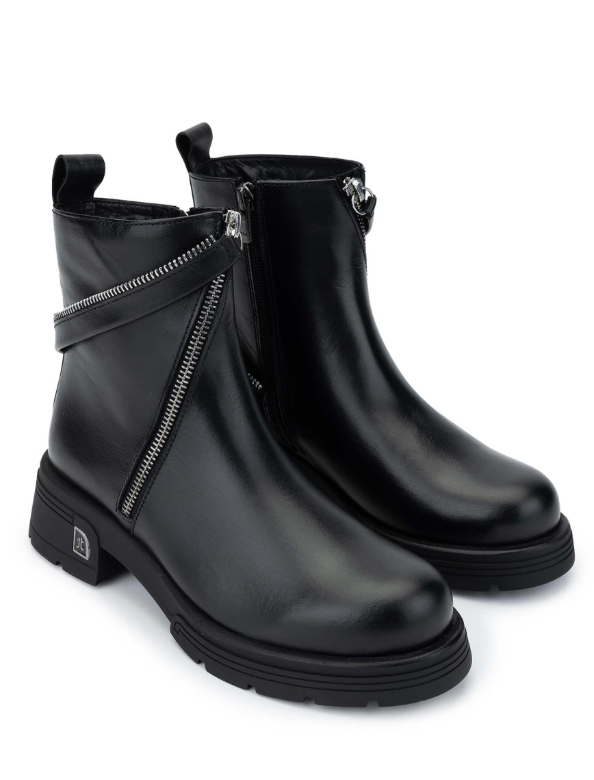 Tamer Tanca Kadın Hakiki Deri Siyah Deri Casual Bot Tamer Tanca Kadın Hakiki Deri Siyah Deri Casual Bot