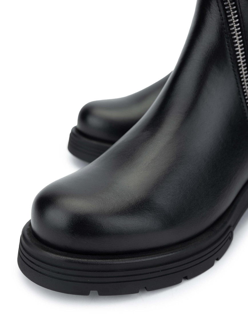 Tamer Tanca Kadın Hakiki Deri Siyah Deri Casual Bot Tamer Tanca Kadın Hakiki Deri Siyah Deri Casual Bot