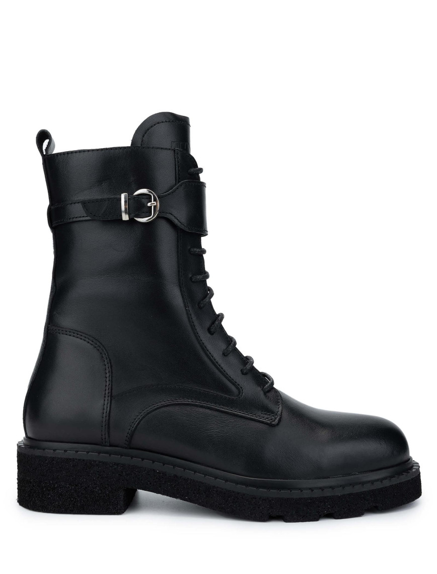 Tamer Tanca Kadın Hakiki Deri Siyah Deri Casual Bot Tamer Tanca Kadın Hakiki Deri Siyah Deri Casual Bot