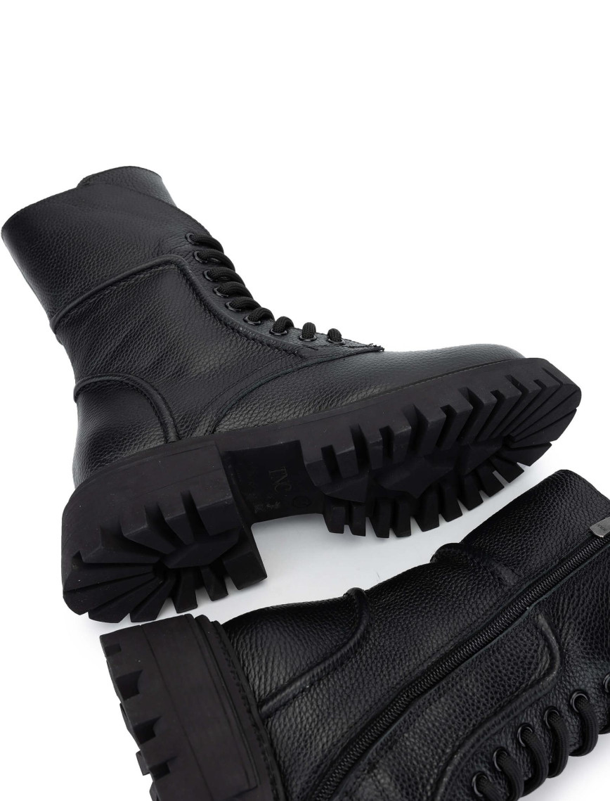 Tamer Tanca Kadın Hakiki Deri Siyah Floter Casual Bot Tamer Tanca Kadın Hakiki Deri Siyah Floter Casual Bot