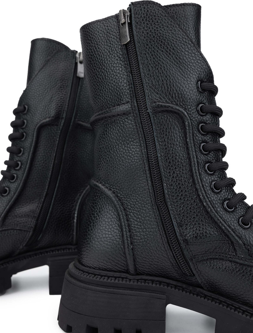 Tamer Tanca Kadın Hakiki Deri Siyah Floter Casual Bot Tamer Tanca Kadın Hakiki Deri Siyah Floter Casual Bot